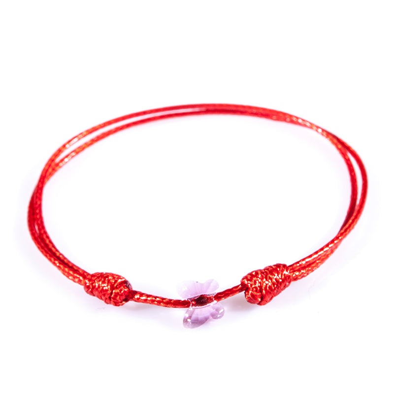 Red String 'Butterfly' Bracelet