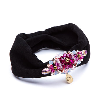 Elastic Hair Band with Crystals - EHB-0010