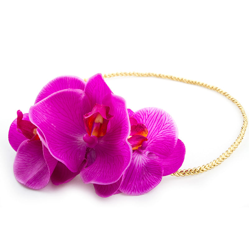 'Purple Orchid' Headband