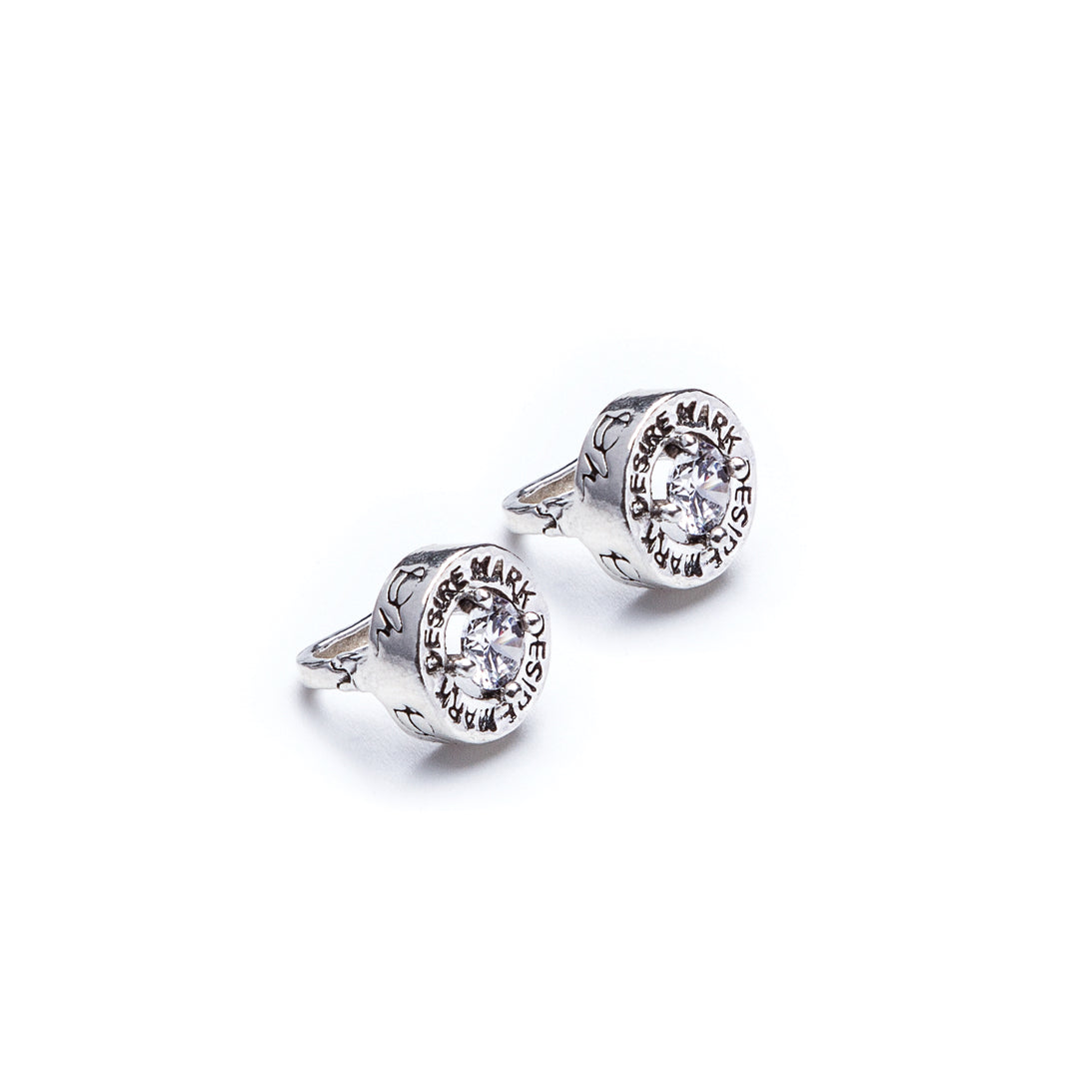 Silver Earrings 'Desire Mark'