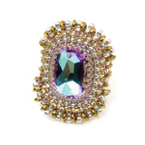'Violet Tower' Ring