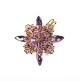 'Purple Star' Brooch