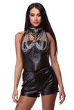Body Jewelry 'Leather Chains'