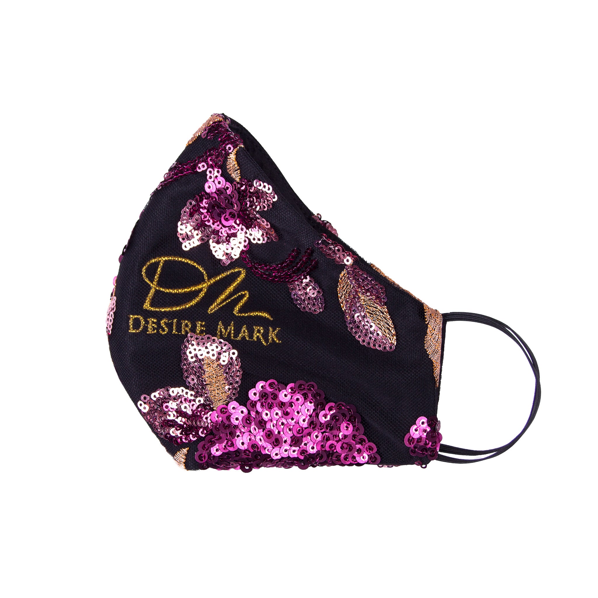 Embroidered Floral Mask