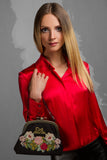 Red Silk Shirt LB-0007