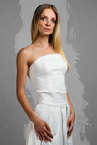White Bustier LB-0019