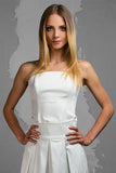 White Bustier LB-0019