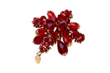 'Red Gold' Brooch