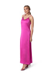 Effortless Slip-On Dress with Vibrant Sequin Trim