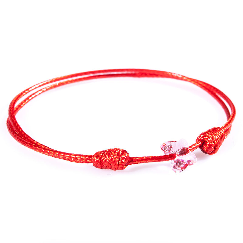 Red String 'Butterfly' Bracelet