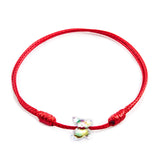 Red String 'Crystal Butterfly' Bracelet