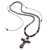 'Cross Glamour' necklace